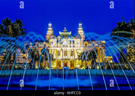 France. Principality of Monaco (98). The Casino of Monte-Carlo Stock Photo