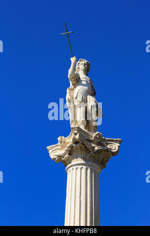 Constitution Plaza, Cadiz City, Andalucia, Spain, Europe Stock Photo