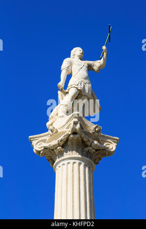 Constitution Plaza, Cadiz City, Andalucia, Spain, Europe Stock Photo