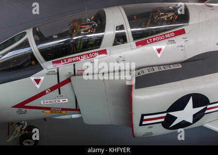 US Navy F4 Phantom Stock Photo