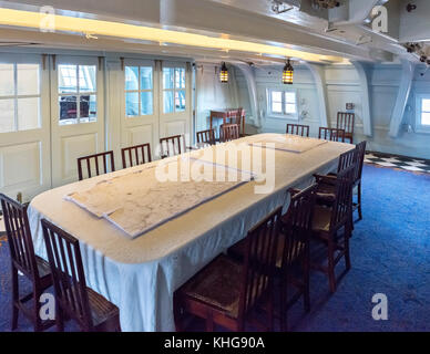 HMS Victory at Portsmouth historic dockyard long boat side detail Stock ...