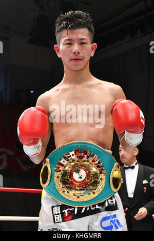 Tokyo, Japan. 11th Nov, 2017. Tsubasa Koura (JPN) Boxing