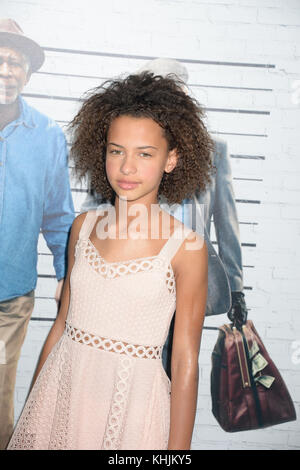 Ashley Aufderheide attends New York premiere of Netflix's "Survival Of