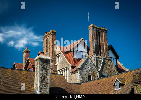 Loseley Park House and Gardens, Artington, Surrey, UK Stock Photo