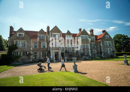 Loseley Park House and Gardens, Artington, Surrey, UK Stock Photo