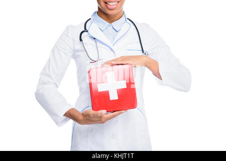 first aid kit Stock Photo