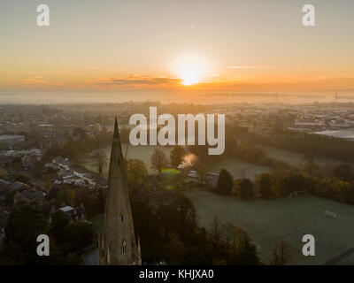 All saints parish church, Leighton Buzzard, UK Stock Photo