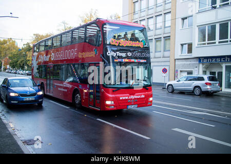 Dusseldorf, capital city of the German state of North Rhine-Westphalia Stock Photo