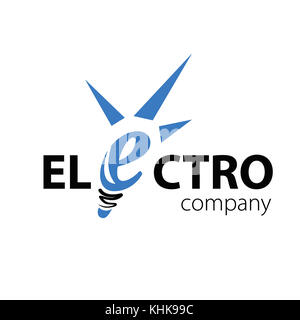 Electric logo template. Vector Illustration Eps.10. Electric company vector logo Stock Photo