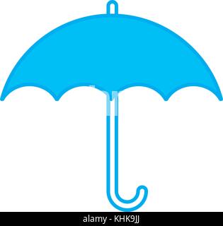 Umbrella protection symbol Stock Vector
