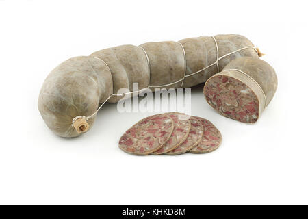 meatloaf on a white background Stock Photo