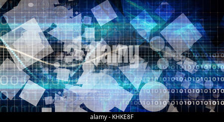 Random Shapes Background Scattered on a Design Grid Background Stock Photo