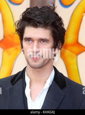 Nov 05, 2017 - Ben Wishaw attending 'Paddington 2' World Premiere, BFI Southbank in London, England, UK Stock Photo