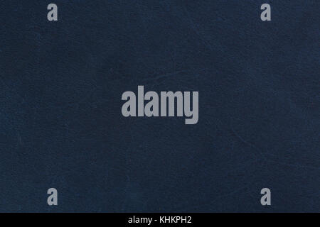 Dark blue leather, vintage style texture. High resolution photo. Stock Photo