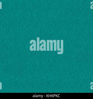Aqua color felt background for design. Seamless square texture, tile ready. High resolution photo. Stock Photo