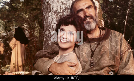 ROBIN AND MARIAN 1976 Columbia Pictures film with Audrey Hepburn and Sean Connery Stock Photo