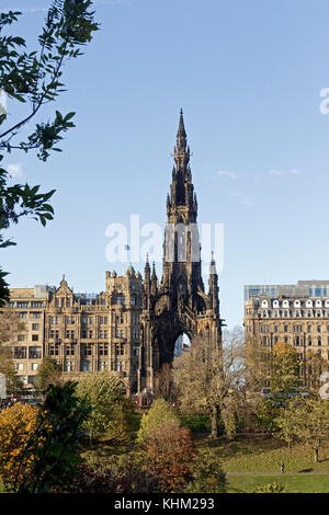 The Scott Monument, Edinburgh, Scotland, Great Britain Stock Photo