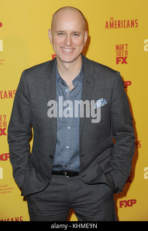 NEW YORK, NY - FEBRUARY 25: Kelly AuCoin  attends 'The Americans' Season 5 Premiere at DGA Theater on February 25, 2017 in New York City.  People:  Kelly AuCoin  Transmission Ref:  MNC76 Stock Photo