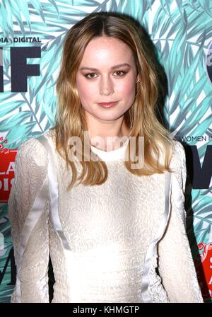 LOS ANGELES, CA - FEBRUARY 24: Actress Michelle Dockery arrives at the 10th Annual Women In Film Pre-Oscar Cocktail Party at Nightingale Plaza on February 24, 2017 in Los Angeles, California.  People:  Brie Larson  Transmission Ref:  MNC76 Stock Photo