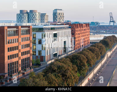 Offices and apartments in Copenhagen Denmark Stock Photo