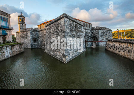 Castillo de La Real Fuerza, Havana, Cuba Stock Photo