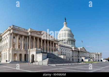 East facade of the United States Capitol, Washington DC, USA Stock Photo