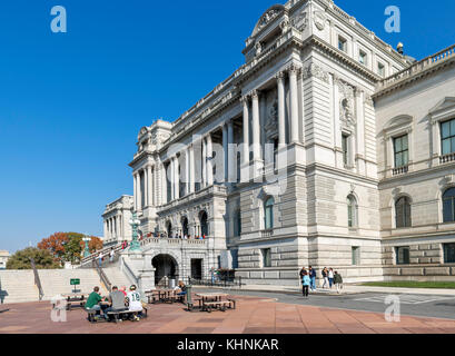 Library of Congress, Capitol Hill, Washington DC, USA Stock Photo