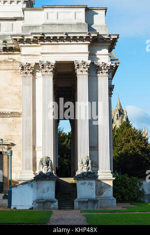 The Fitzwilliam Museum, Trumpington Street, Cambridge, England, UK Stock Photo