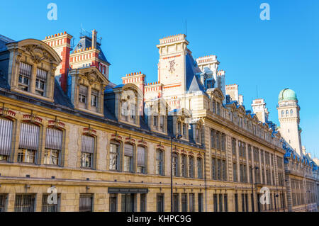 Paris, France - October 16, 2016: Sorbonne in Paris. The Sorbonne was the historical house of the former University of Paris. Today it houses several  Stock Photo