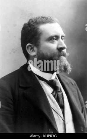 JEAN JAURES (1859-1914) French socialist leader about 1904 Stock Photo