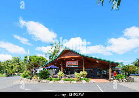 Beachcomber's Coconut Holiday Park, South Mission Beach, Far North Queensland, FNQ, Australia Stock Photo