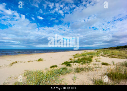 Baltic sea coast in Jurmala Stock Photo