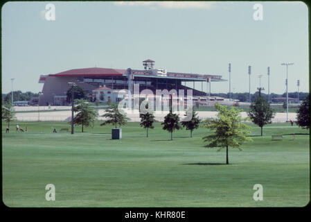 Arlington Park Race Track, Arlington Heights, Illinois, USA, 1972 Stock Photo