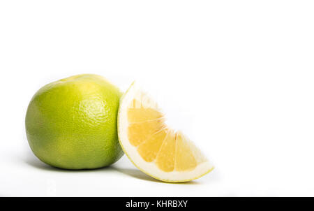 sweetie grapefruit isolated on a white background Stock Photo