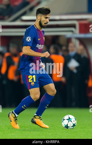 Andre Gomes of FC Barcelona during the Spanish Supercup 2nd leg