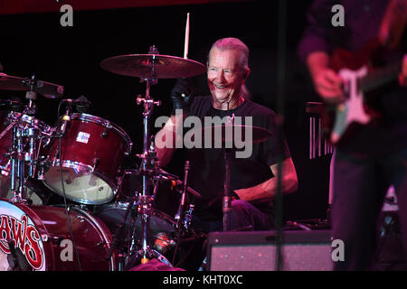 PEMBROKE PINES, FLORIDA - NOVEMBER 05: Outlaws of the Outlaws at the Rockfest 80's concert day 1 on November 5, 2017 at CB Smith Park in Penbroke Pines, Florida.  People:  Outlaws Stock Photo