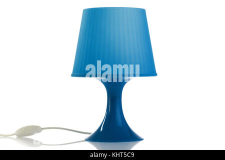 Table lamp isolated on white background Stock Photo