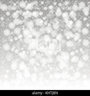 White snow background Stock Vector