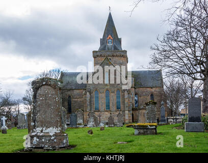 Dornoch Cathedral, Sutherland Stock Photo