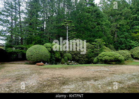 Koya San Wakayama Osaka - October 2017 - Mount Koya San is the center of Shingon Buddhism, an important Buddhist sect which was introduced to Japan in Stock Photo