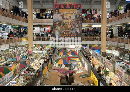 Chiang Mai, Thailand-November 12, 2017: Warorot market: One of the oldest and favorite market in Chiang Mai Stock Photo