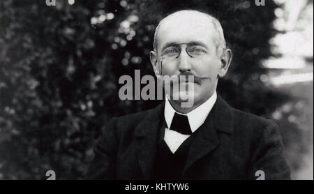 ALFRED DREYFUS (1859-1935) French army officer wrongly convicted of treason. Photographed about 1920. Stock Photo