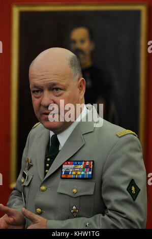 General Jean Maurin, Chief of French Foreign Legion, Aubagne, France ...