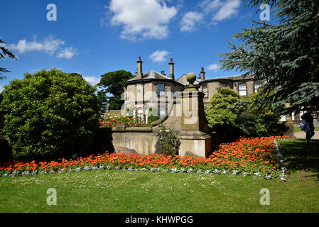 Lotherton Hall is a Beautiful Country House near Leeds in West Yorkshire that is not National Trust Stock Photo