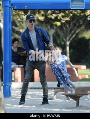 Hayden Christensen takes his daughter Briar Rose to Five Guys after visiting the park and meeting with his ex wife Rachel Bilson  Featuring: Hayden Christensen, Briar Rose Where: Los Angeles, California, United States When: 20 Oct 2017 Credit: WENN.com Stock Photo