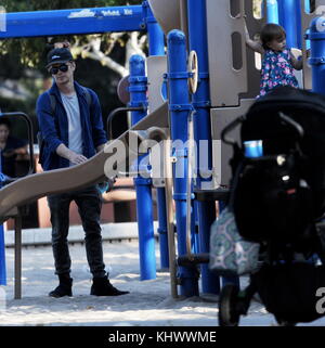 Hayden Christensen takes his daughter Briar Rose to Five Guys after visiting the park and meeting with his ex wife Rachel Bilson  Featuring: Hayden Christensen, Briar Rose Where: Los Angeles, California, United States When: 20 Oct 2017 Credit: WENN.com Stock Photo