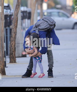 Hayden Christensen takes his daughter Briar Rose to Five Guys after visiting the park and meeting with his ex wife Rachel Bilson  Featuring: Hayden Christensen, Briar Rose Where: Los Angeles, California, United States When: 20 Oct 2017 Credit: WENN.com Stock Photo