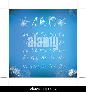 Symbol font Set . On Background. Vector Illustration Stock Vector