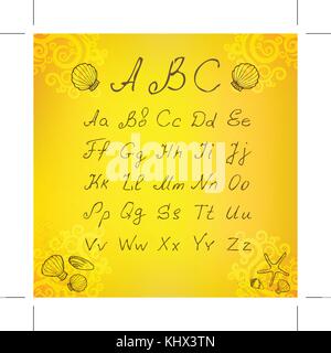 Symbol font Set . On Background. Vector Illustration Stock Vector