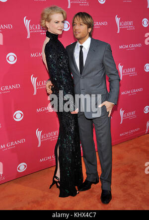 Nicole Kidman and husband Keith Urband - 44th Annual American Country ...